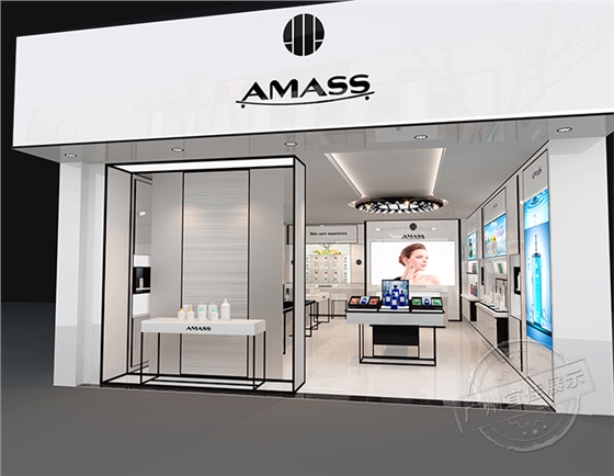 榆林AMASS日化專柜制作案例 榆林AMASS日化專柜制作案例