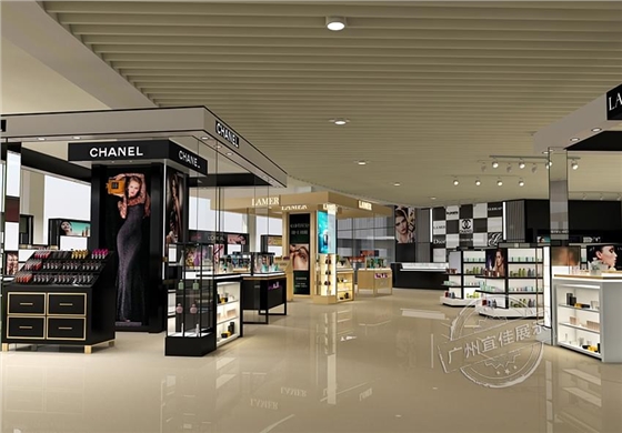 商場化妝品展示柜 商場化妝品展示柜