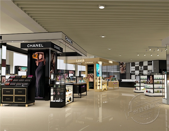 定制化妝品展柜 定制化妝品展柜