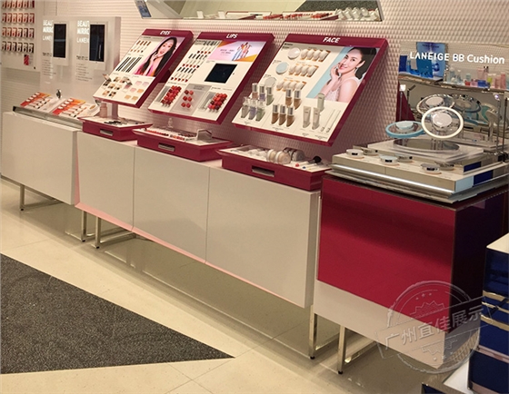 韓國化妝品店展柜 韓國化妝品店展柜
