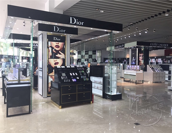 上海化妝品展柜設計
