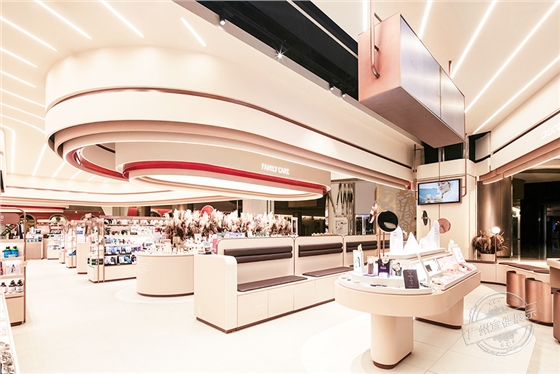 化妝品柜臺展示柜 化妝品柜臺展示柜
