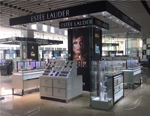 免稅店化妝品展柜