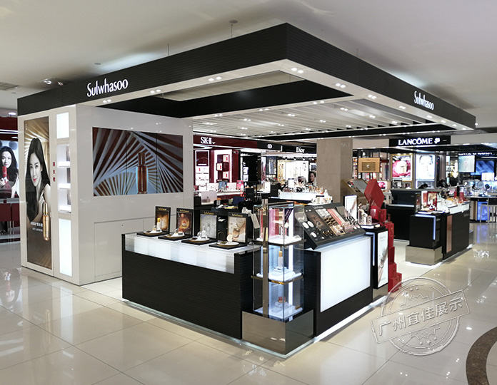 中纖板化妝品展柜