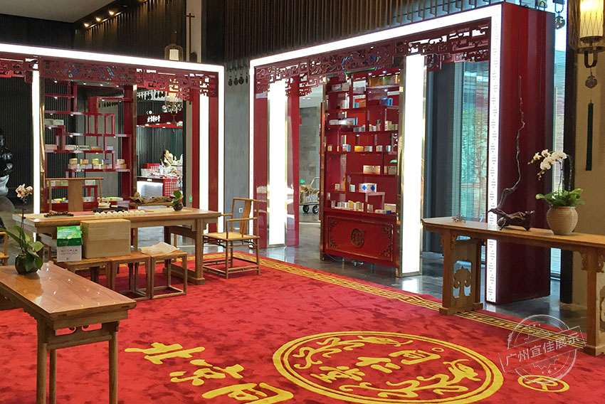 實(shí)木化妝品展柜