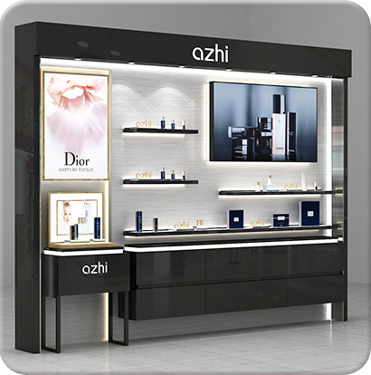 化妝品展柜標(biāo)準柜