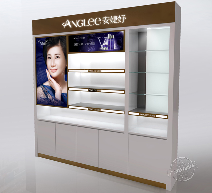 化妝品展柜標(biāo)準柜