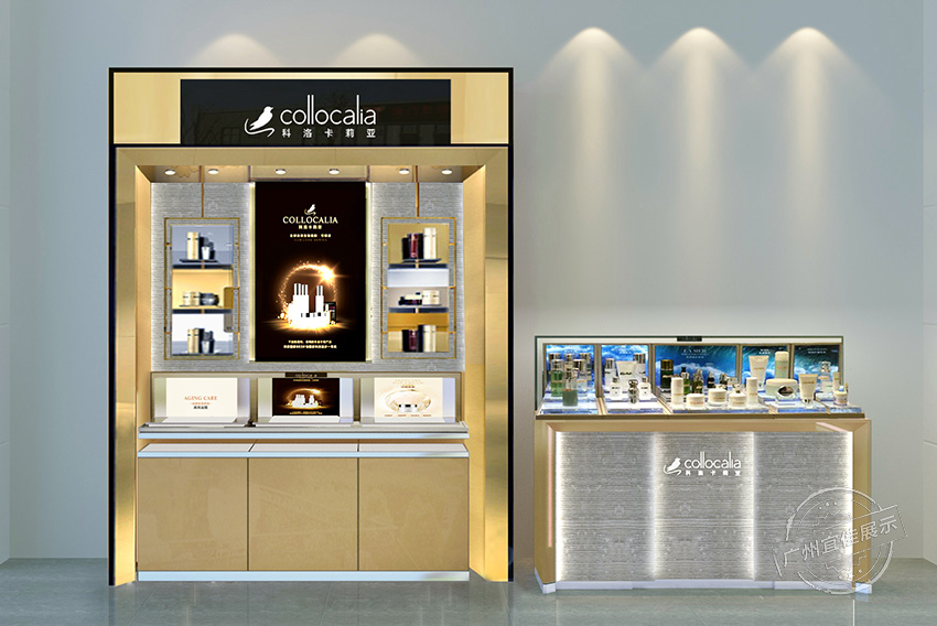 化妝品展柜標(biāo)準柜
