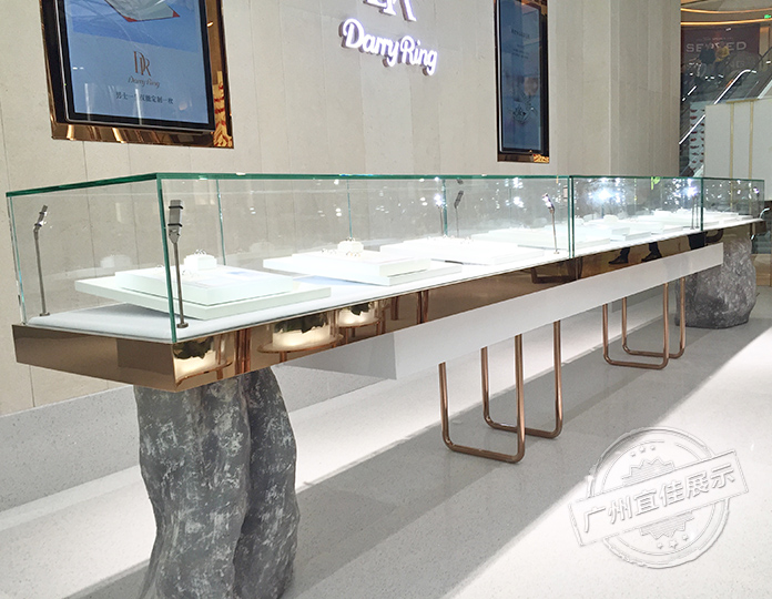 玫瑰金展柜廠家
