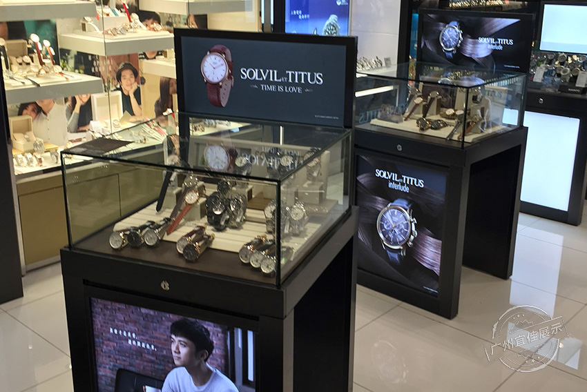 商場(chǎng)手表展柜
