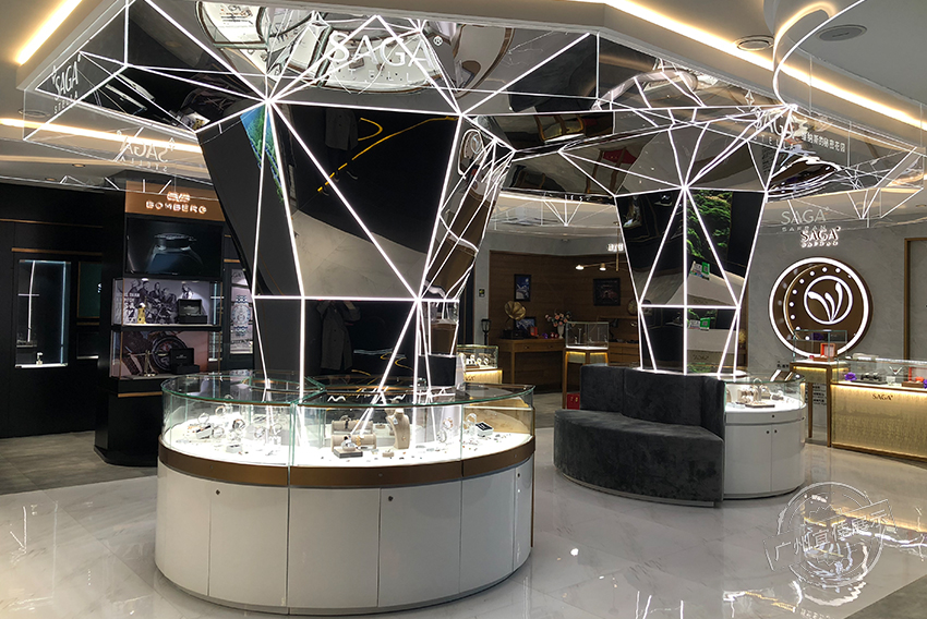 得利鐘表集團展廳制作