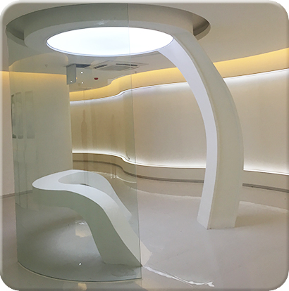 醫(yī)學辦公室展廳展柜制作