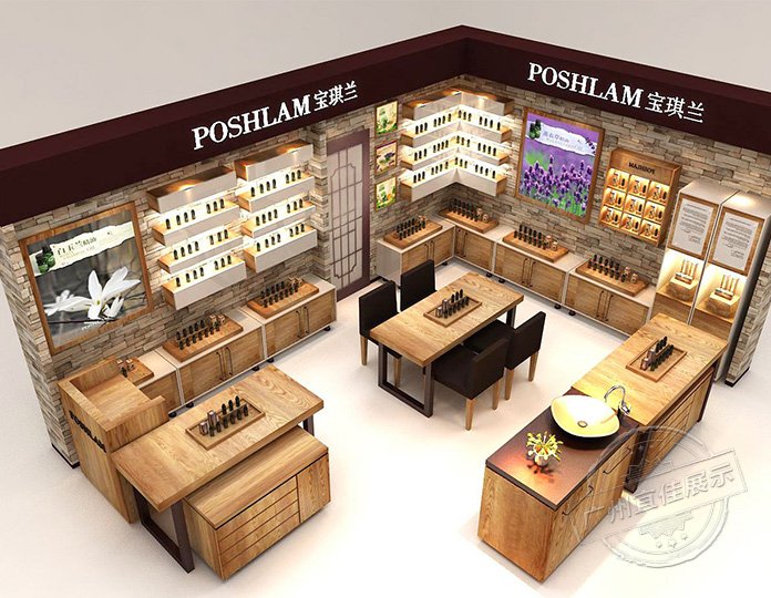 廣州護膚品展示柜廠