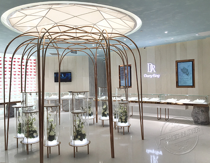 珠寶柜臺(tái)展示設(shè)計(jì)