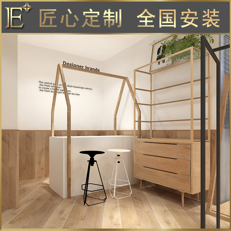 商場衣服陳列貨架