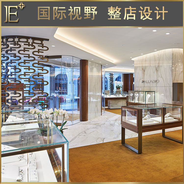 珠寶店里的展示柜