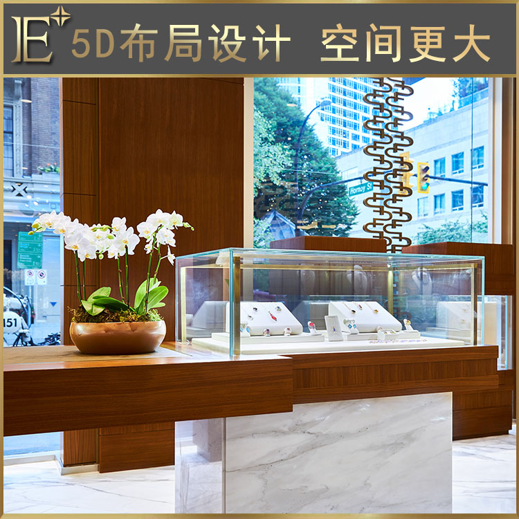l形珠寶展柜