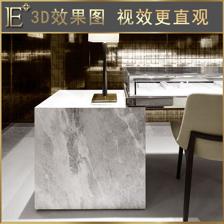 珠寶展臺布局