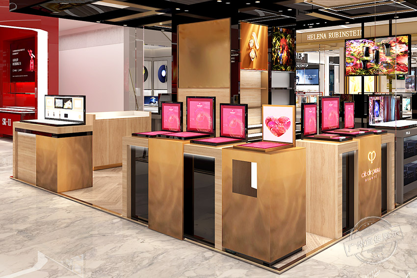 CPB肌膚之鑰 化妝品展柜