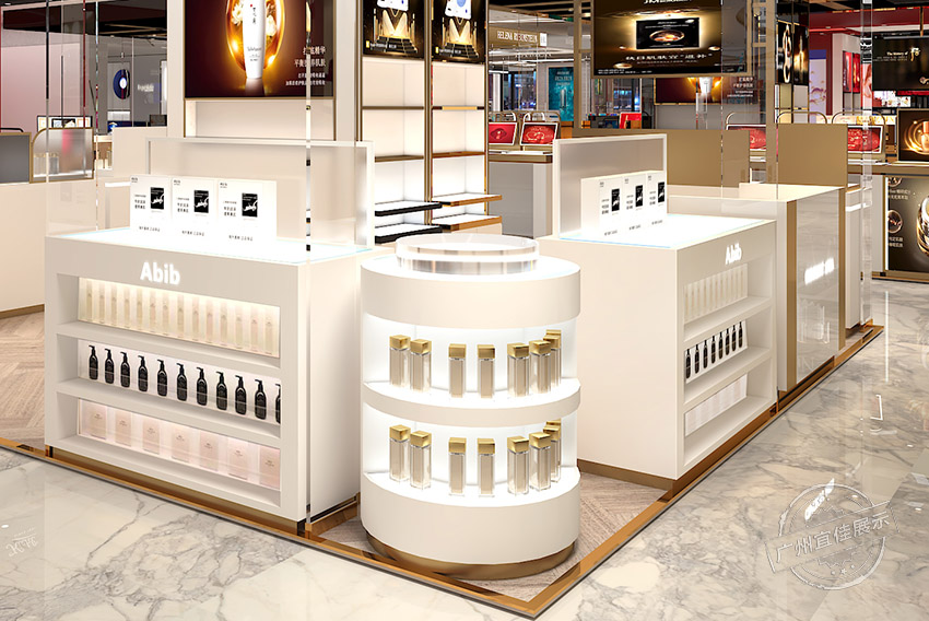 護膚品展柜