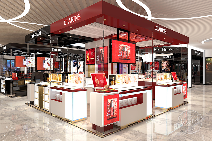 Clarins嬌韻詩 化妝品展柜