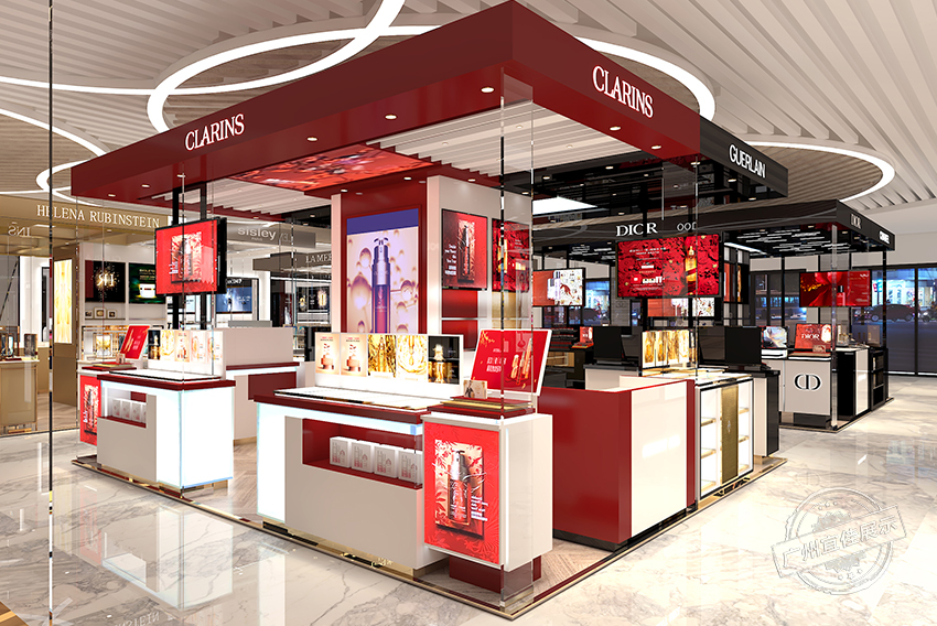 Clarins嬌韻詩 化妝品展柜