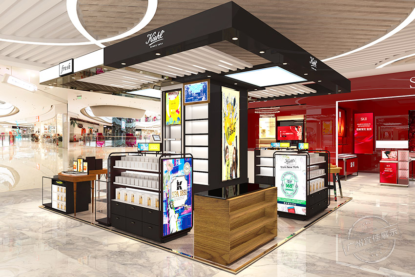 科顏氏Kiehl's 化妝品展示柜