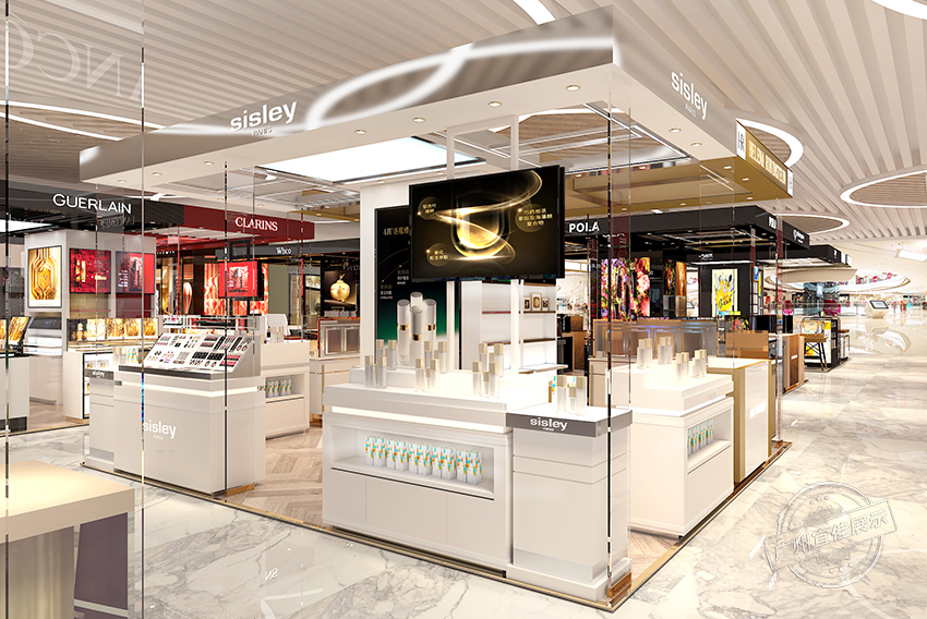 Sisley 化妝品展柜