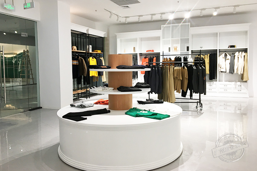 圓形服裝展示架