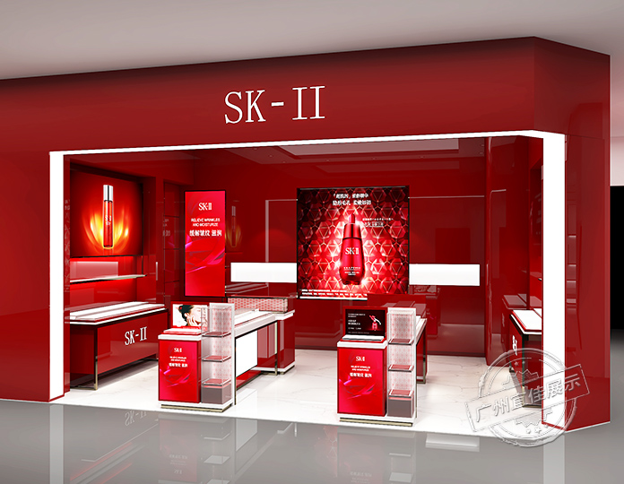 SK-II 護(hù)膚品展柜