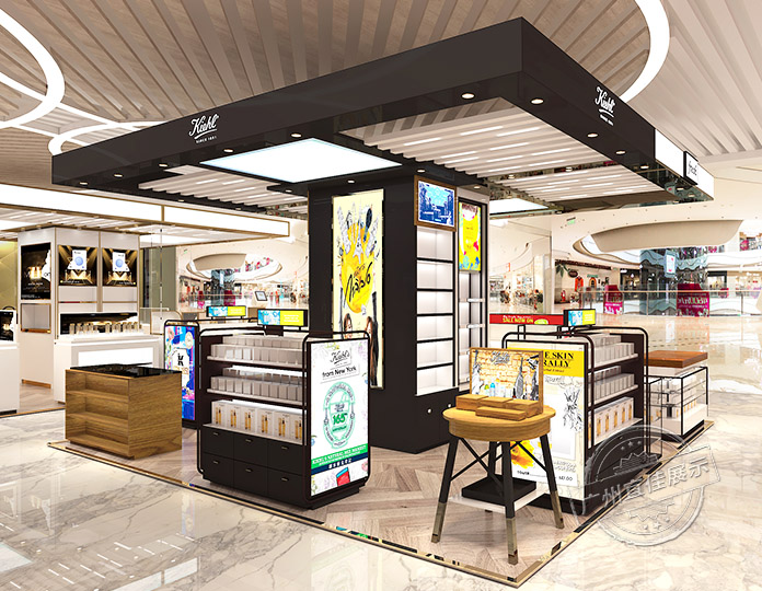 科顏氏Kiehl's 化妝品展示柜 科顏氏Kiehl's 化妝品展示柜