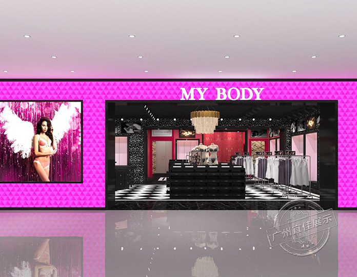 MOBODY 服裝展柜（拉薩萬達(dá)店）