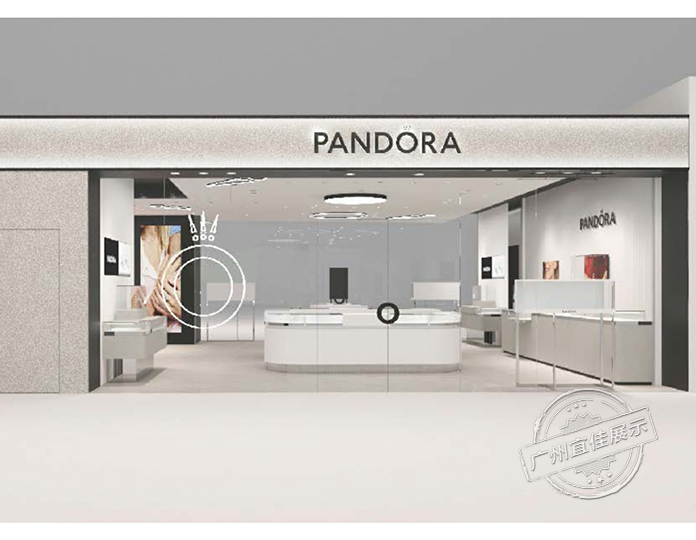 潘多拉PANDORA 珠寶展柜（廈門(mén)SM新生活廣場(chǎng)店）