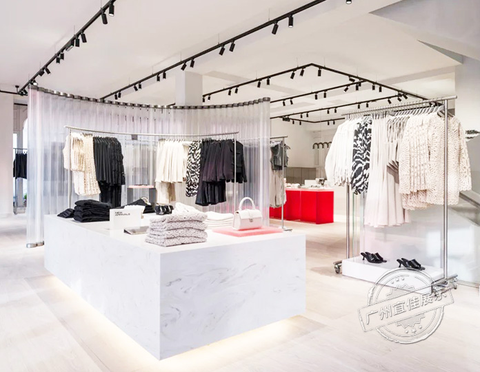 H&M 服裝展柜
